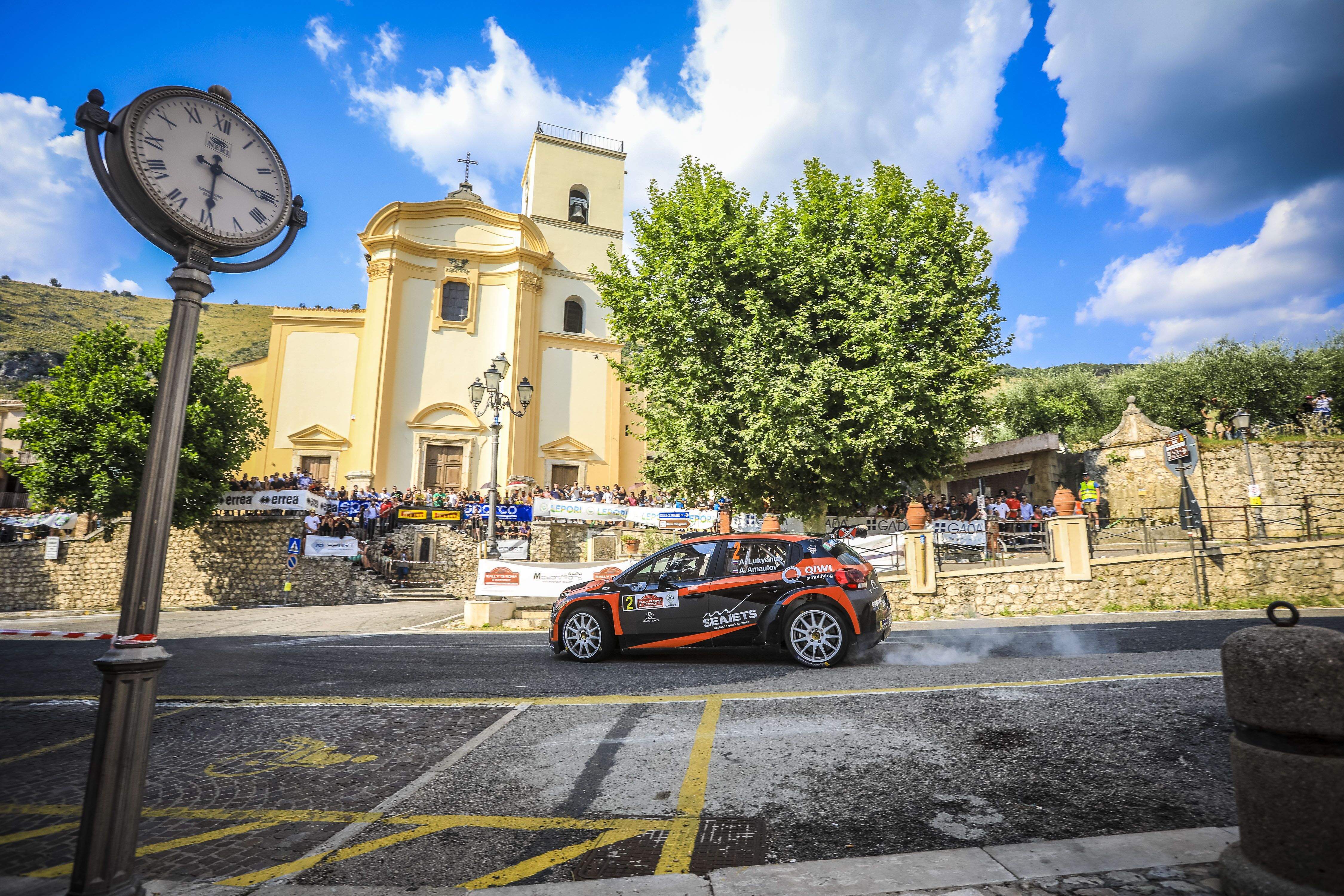 AUTO – ERC RALLY DI ROMA  2019