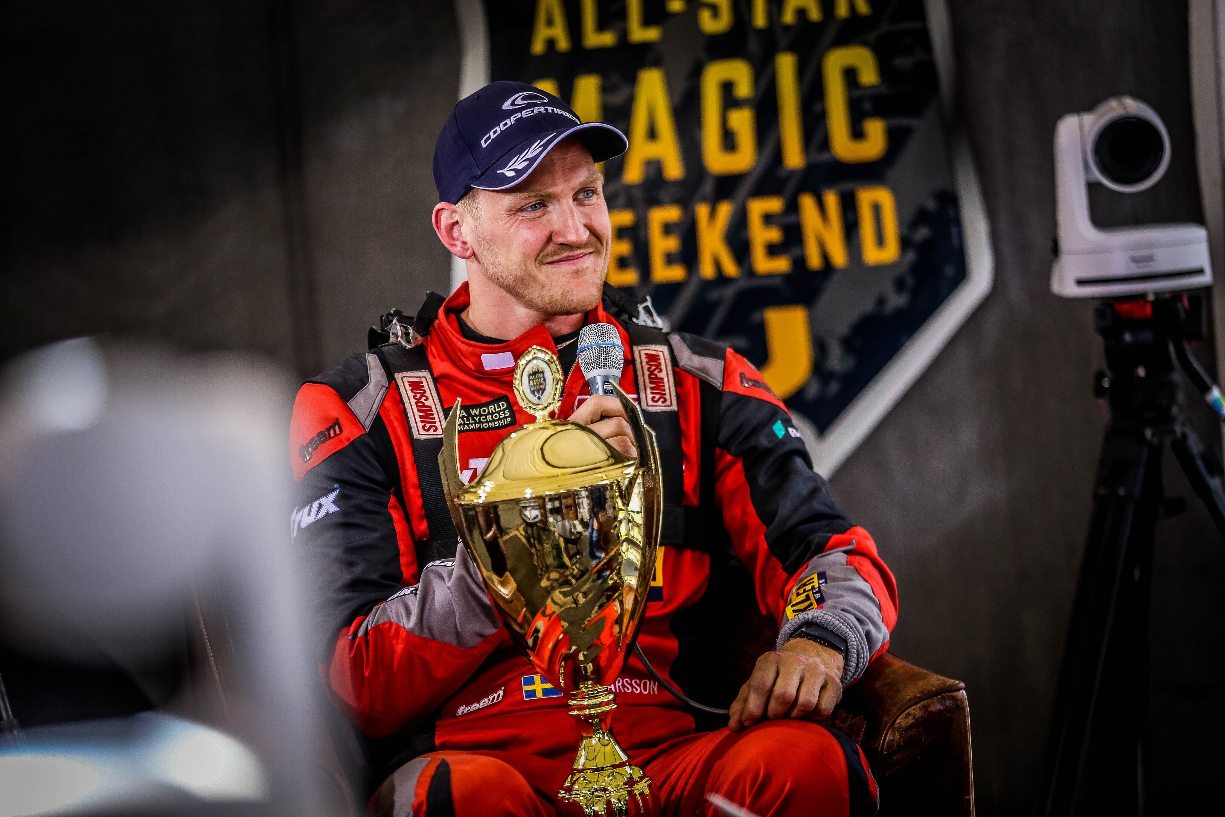 Larrson RallyXNordic Magic Weekend reaction