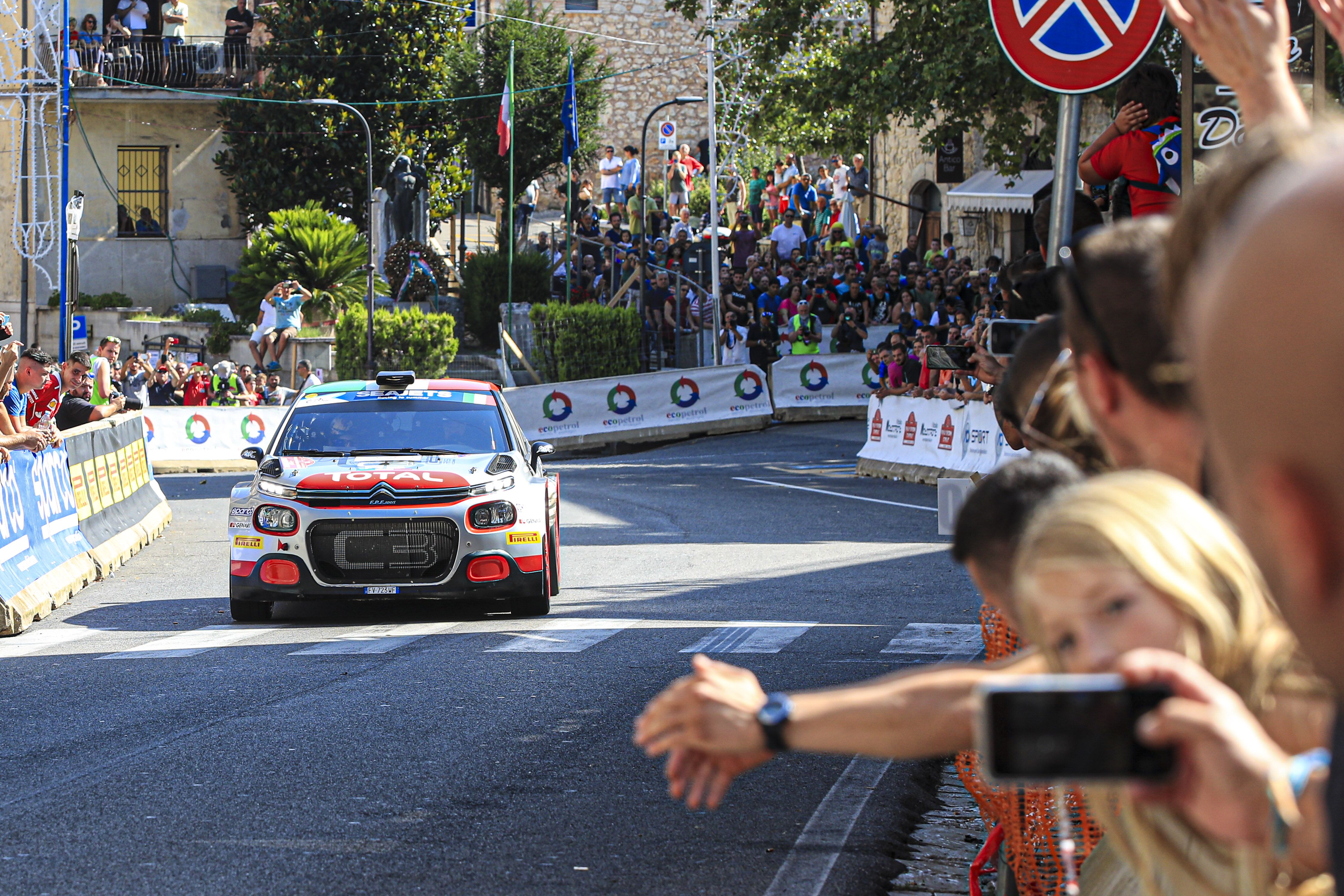 AUTO – ERC RALLY DI ROMA  2019