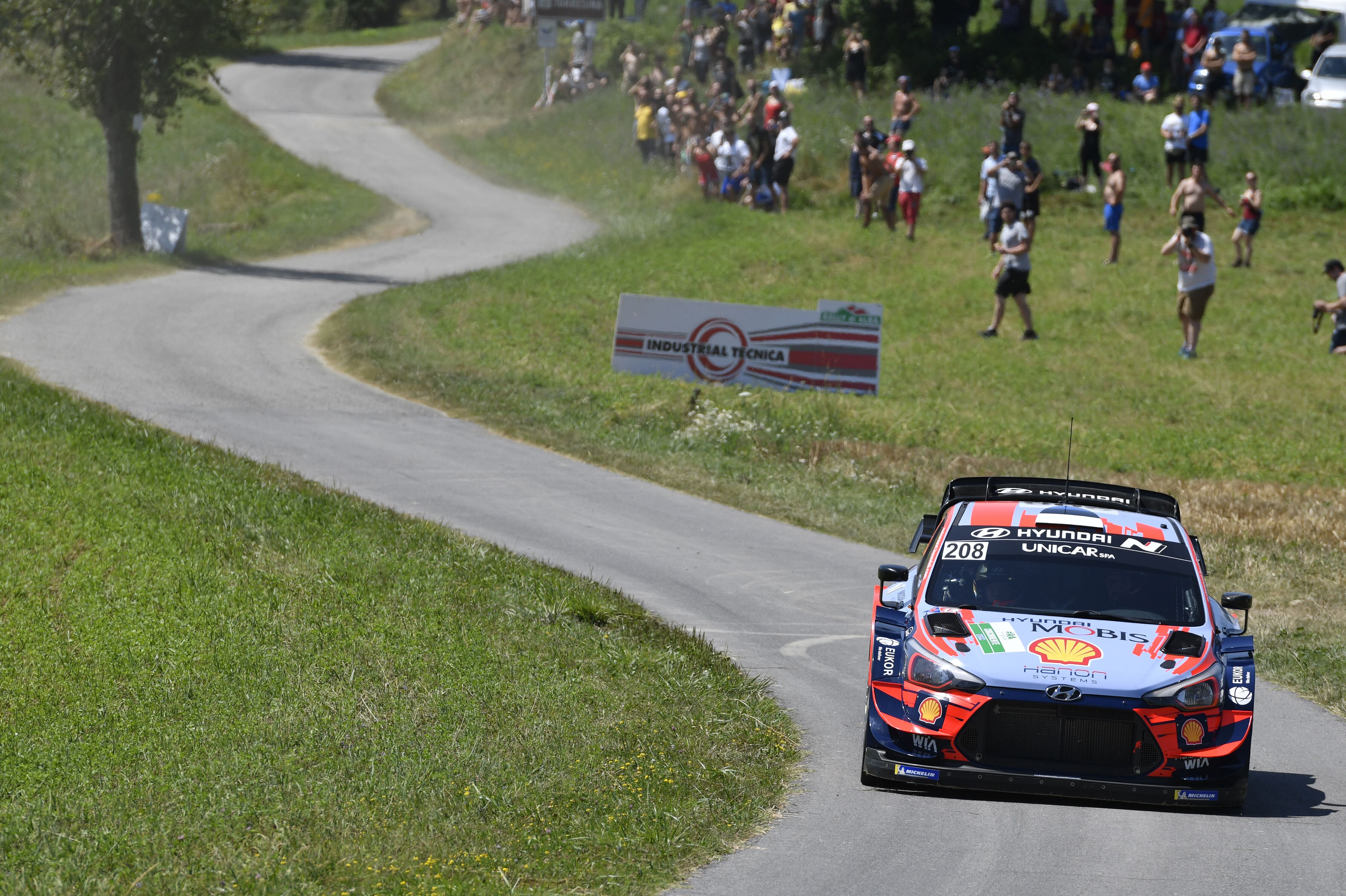 Ott Tanak Hyundai Rally di Alba 2020