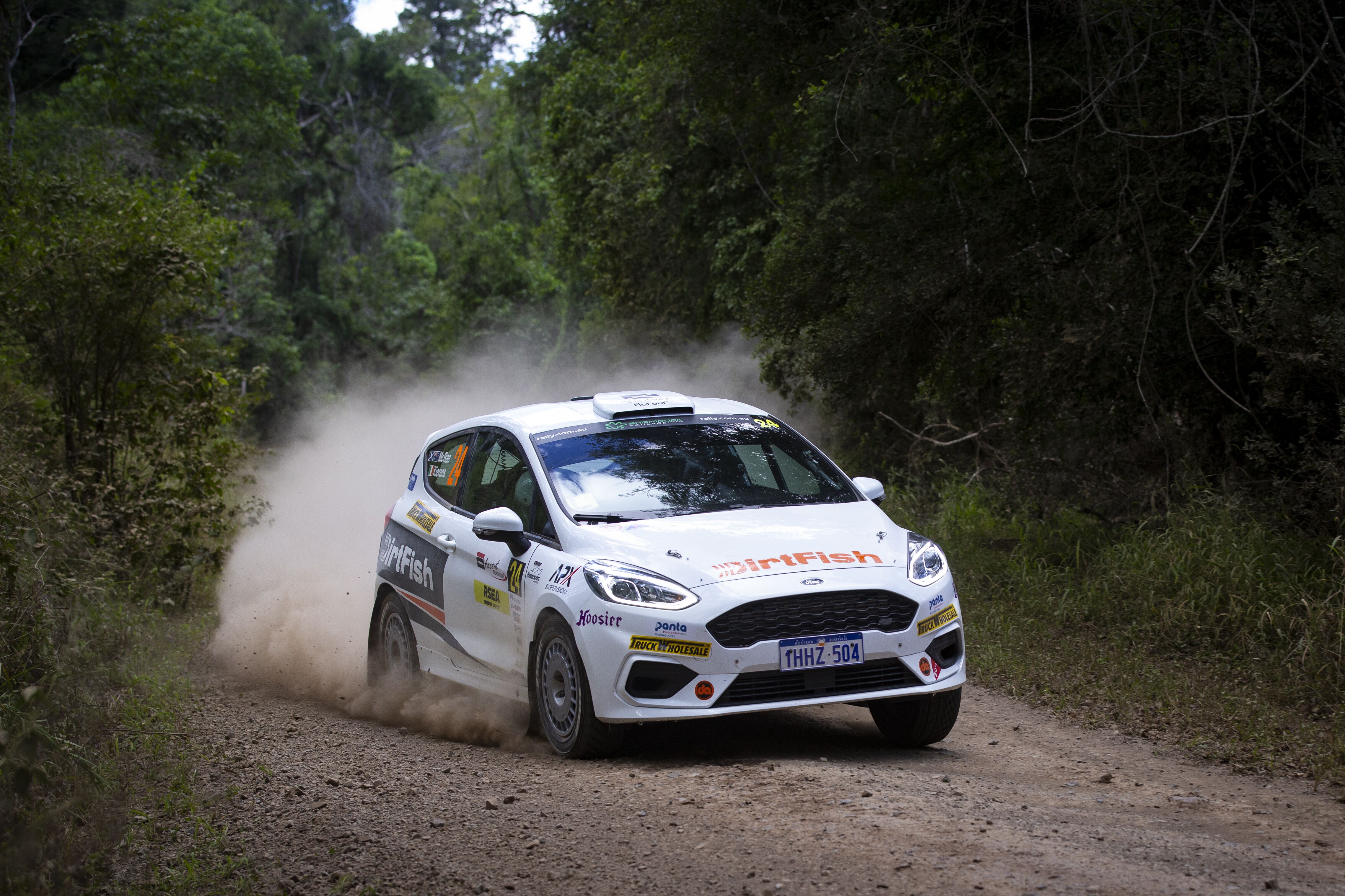 Max McRae – Australian Rally Championship – Rally Queensland 2021.
