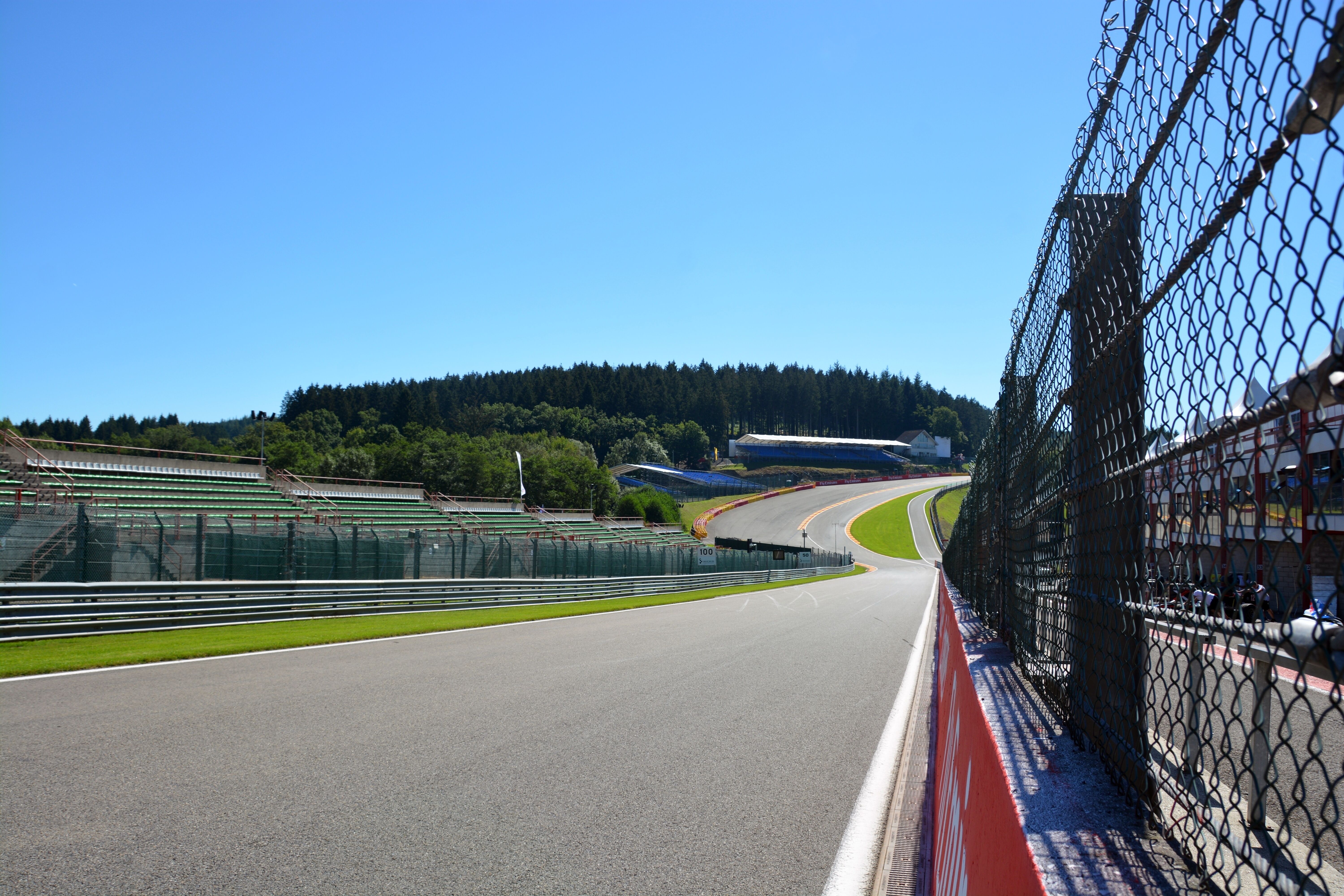 Spa-francorchamps,,Belgium,-,August,25:,View,Of,The,Famous,Raidillon