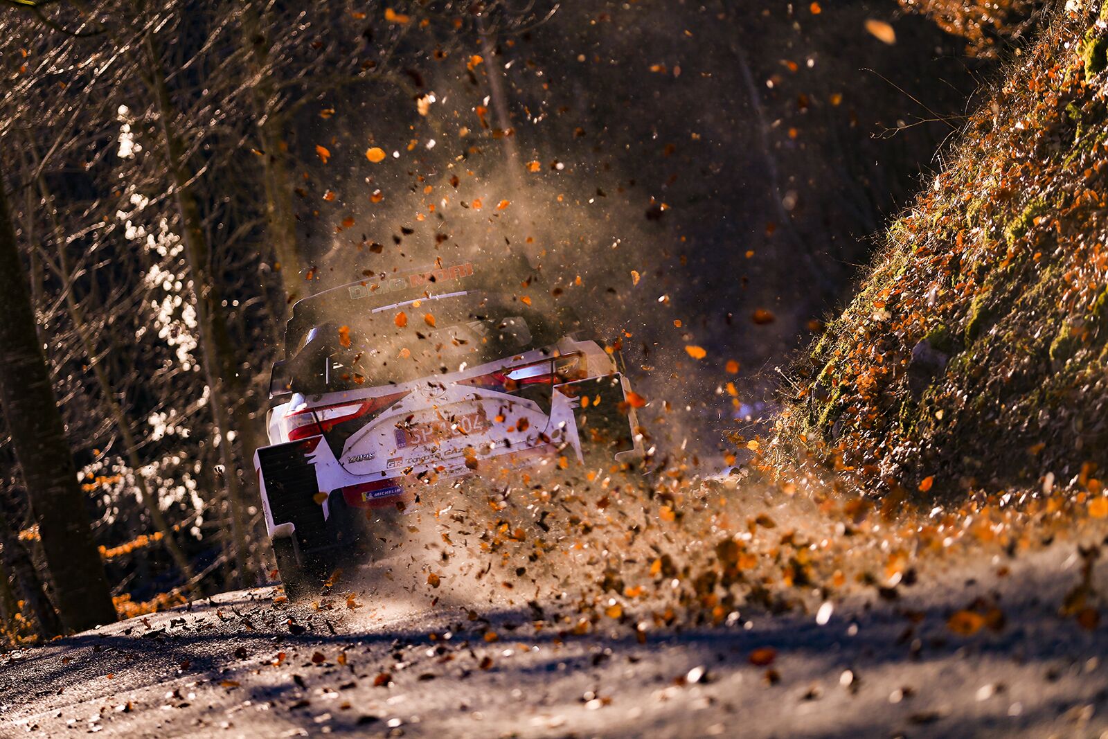 Sebastien Ogier Toyota WRC testing 2020