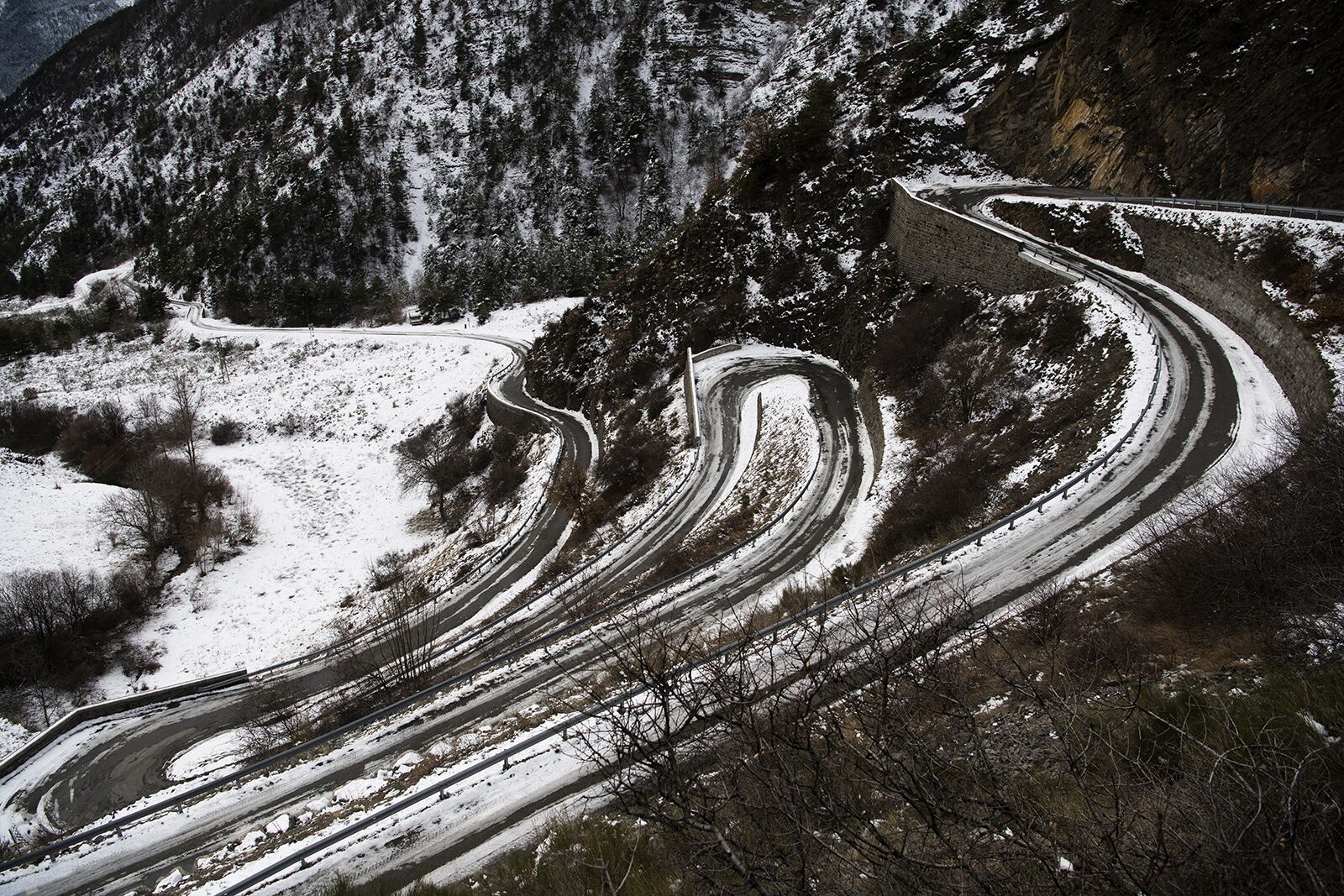 Monte Carlo Rally snow