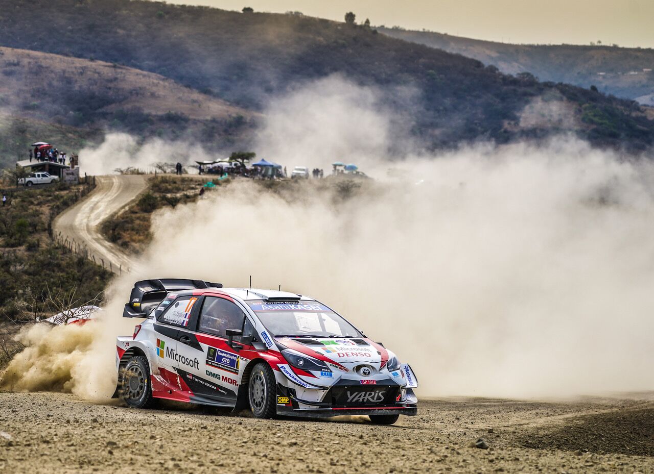 Ogier Toyota WRC Mexico