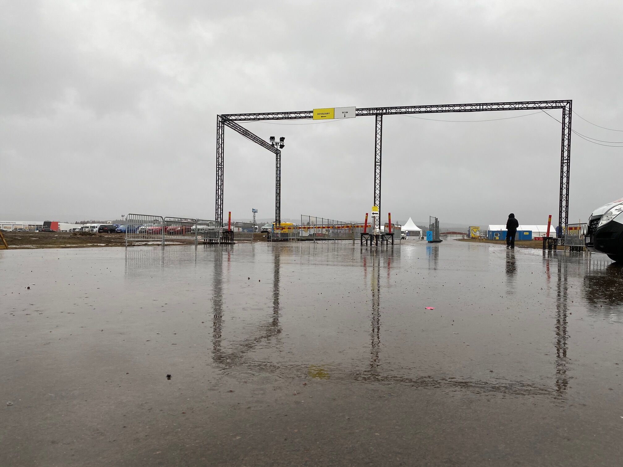 Rally Sweden rain