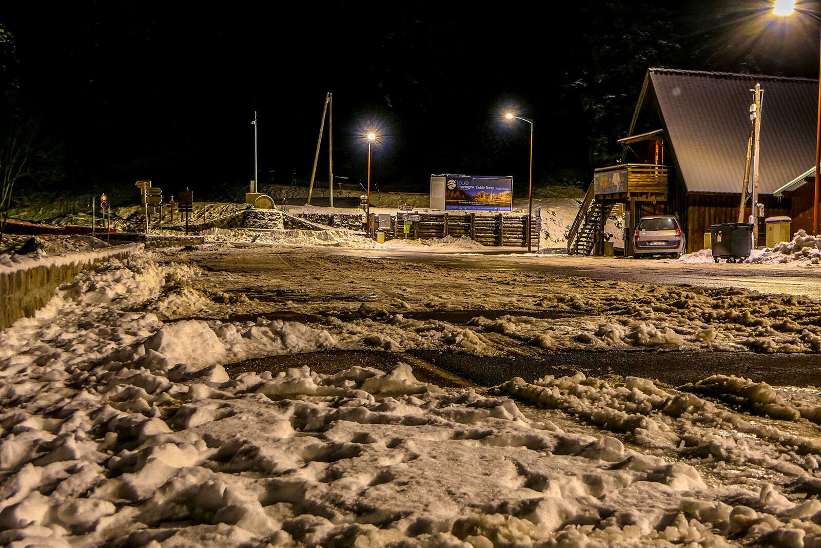 Col de Turini snow