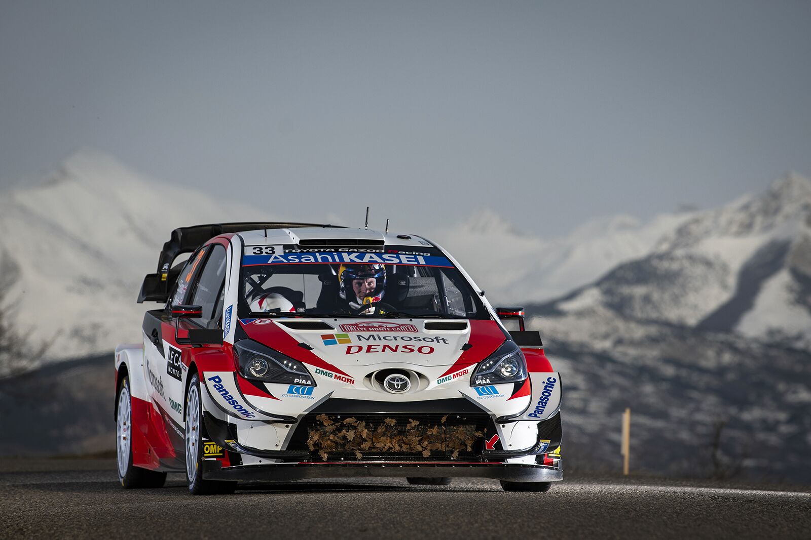 Elfyn Evans Toyota Monte Carlo Rally 2020