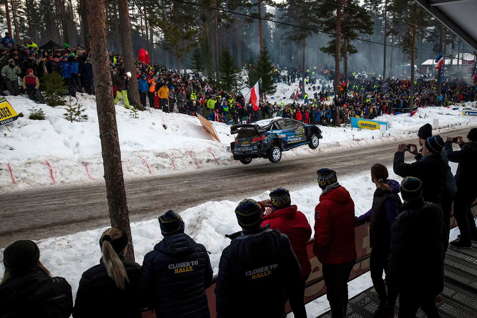 Teemu Suninen M-Sport Ford WRC Rally Sweden 2019