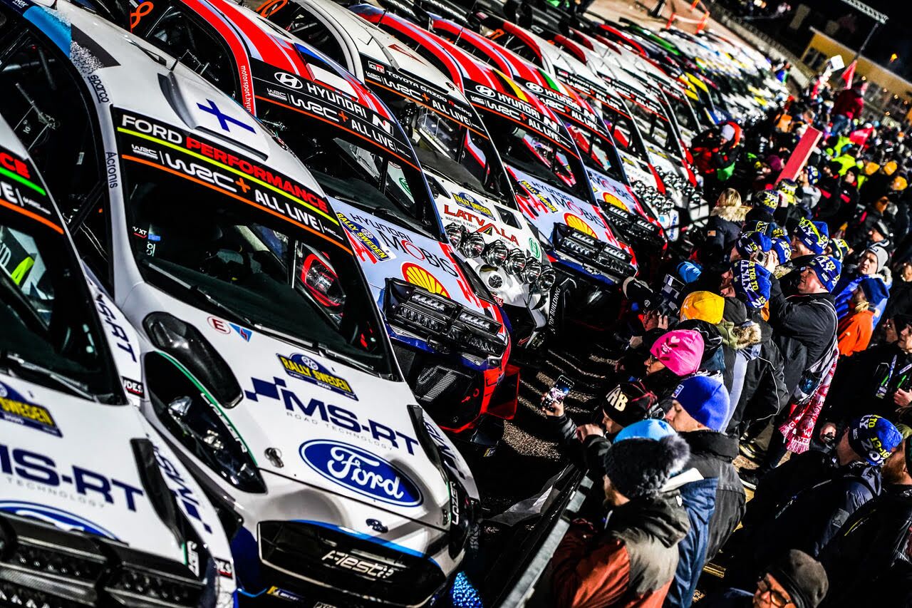 Rally Sweden service