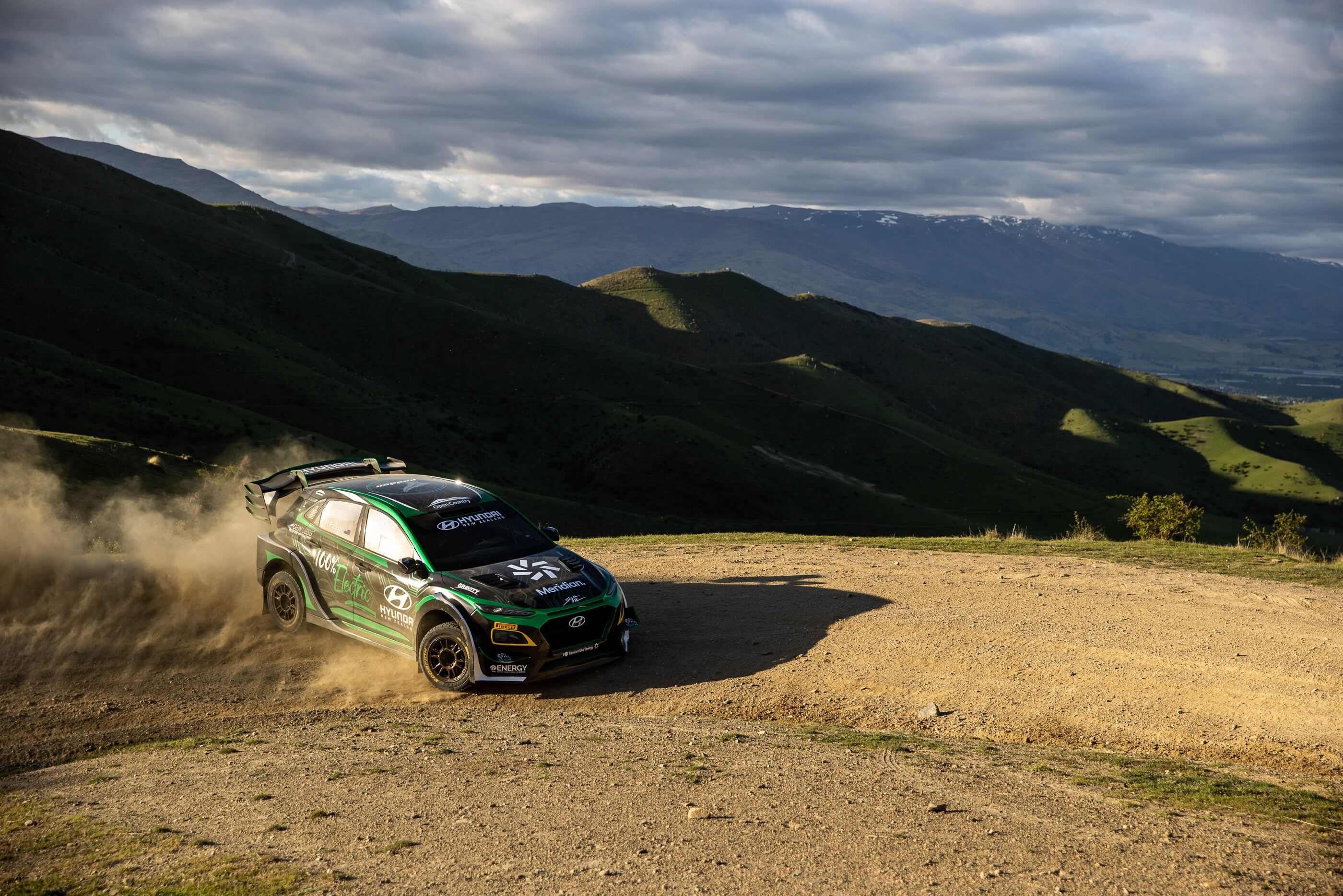 Hyundai EV rally car _action3 by Graeme Murray Photography