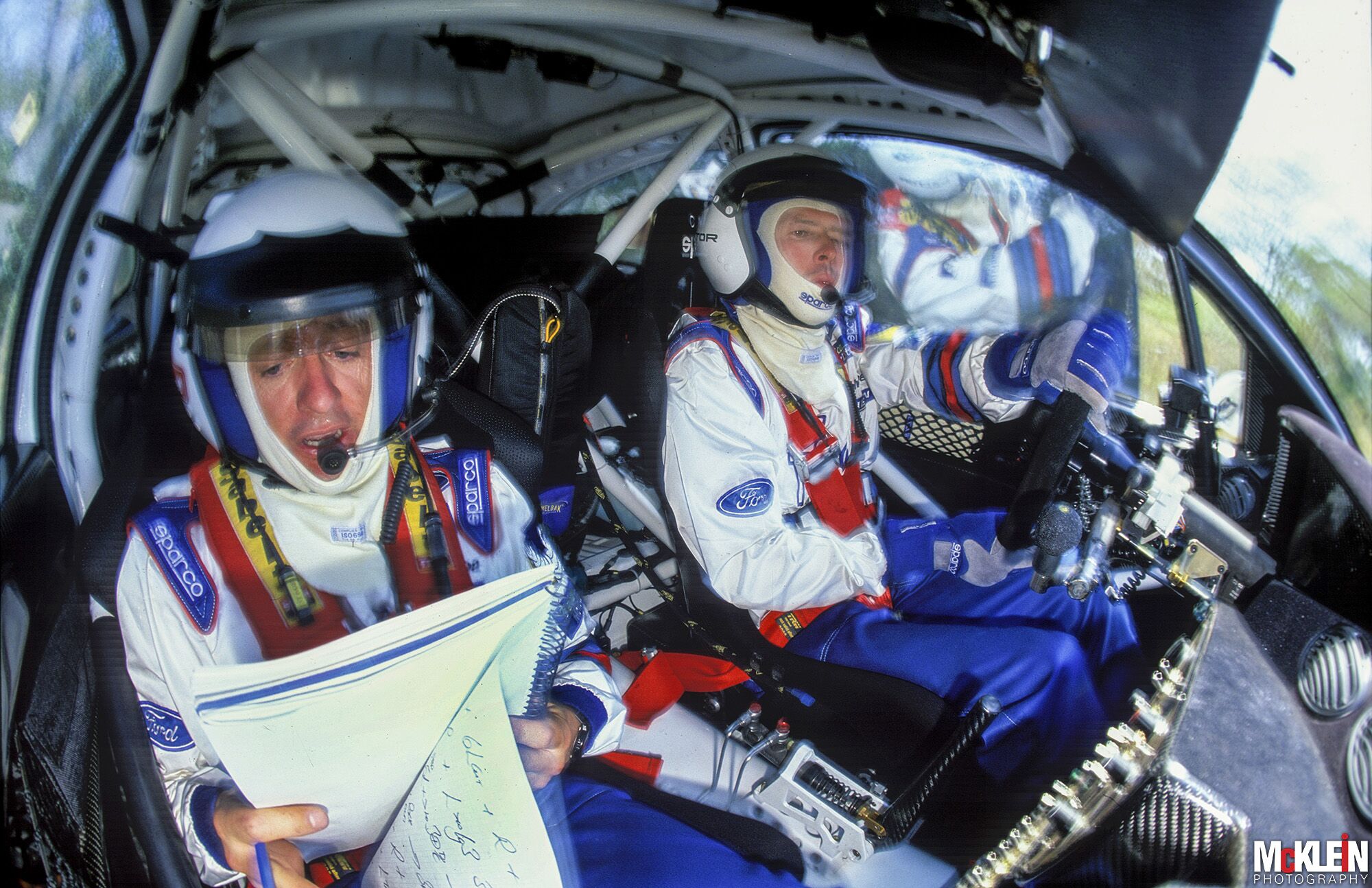 Colin McRae McKlein in-car