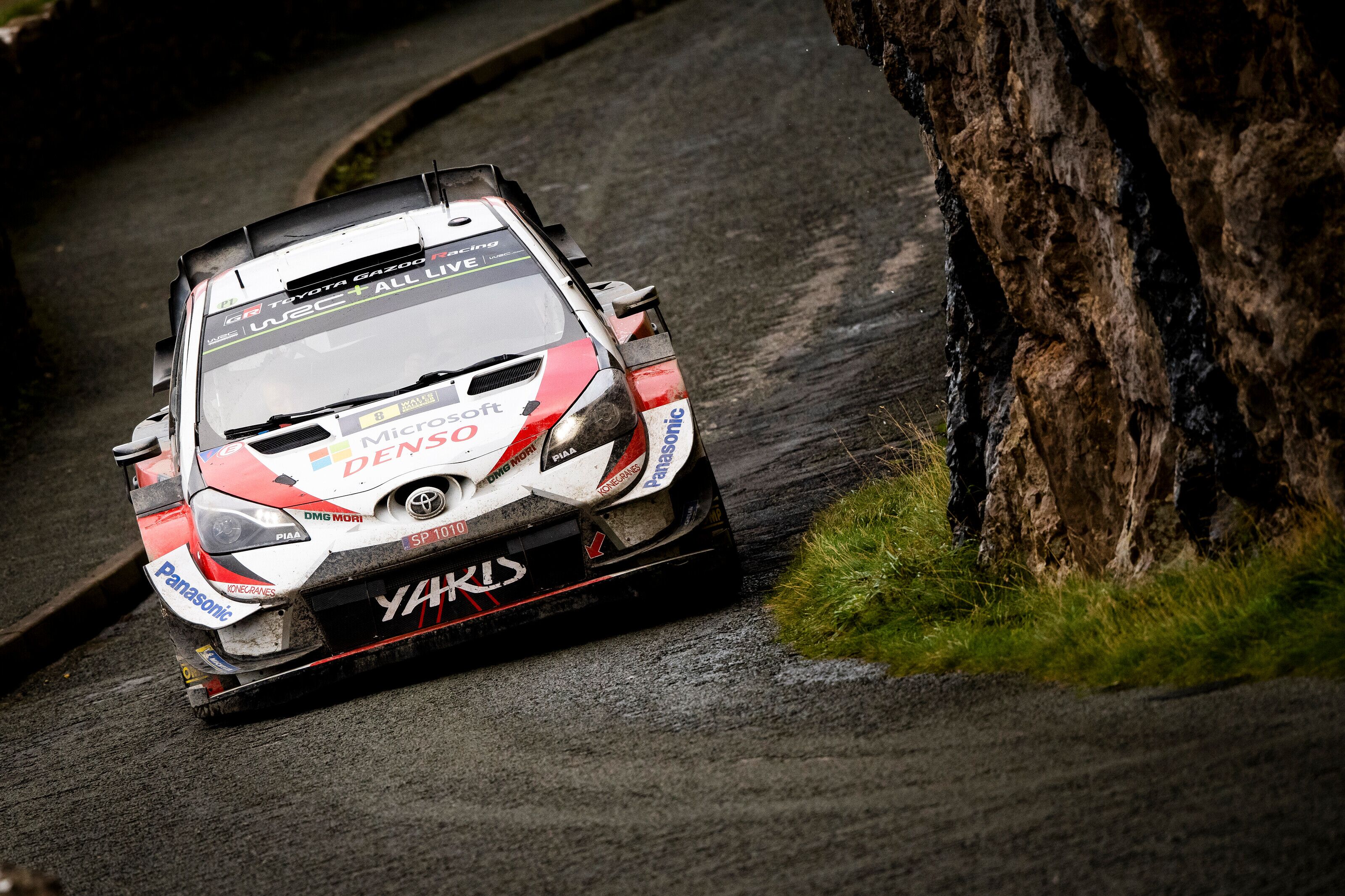 Ott Tänak Toyota WRC Rally GB 2019