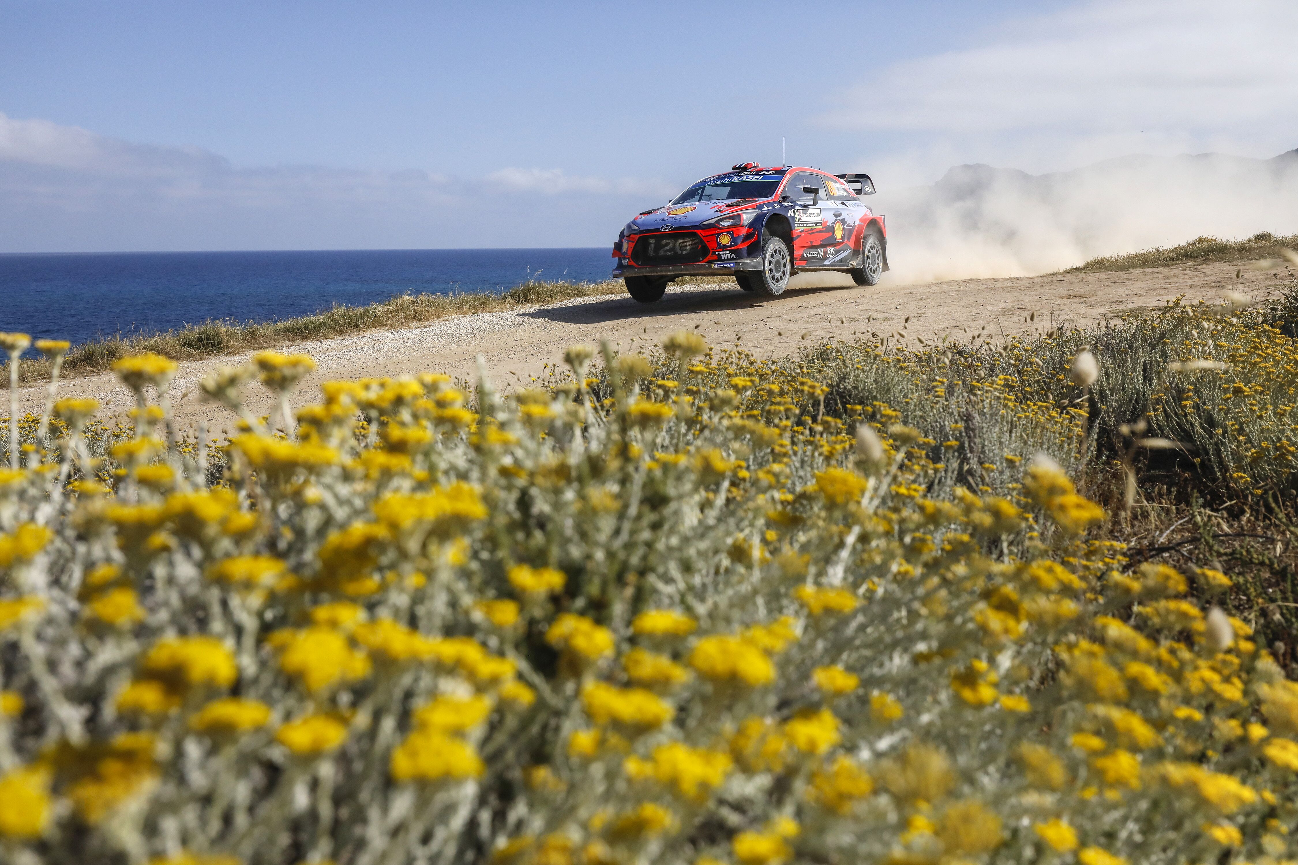 Andreas Mikkelsen Hyundai WRC Rally Italy 2019