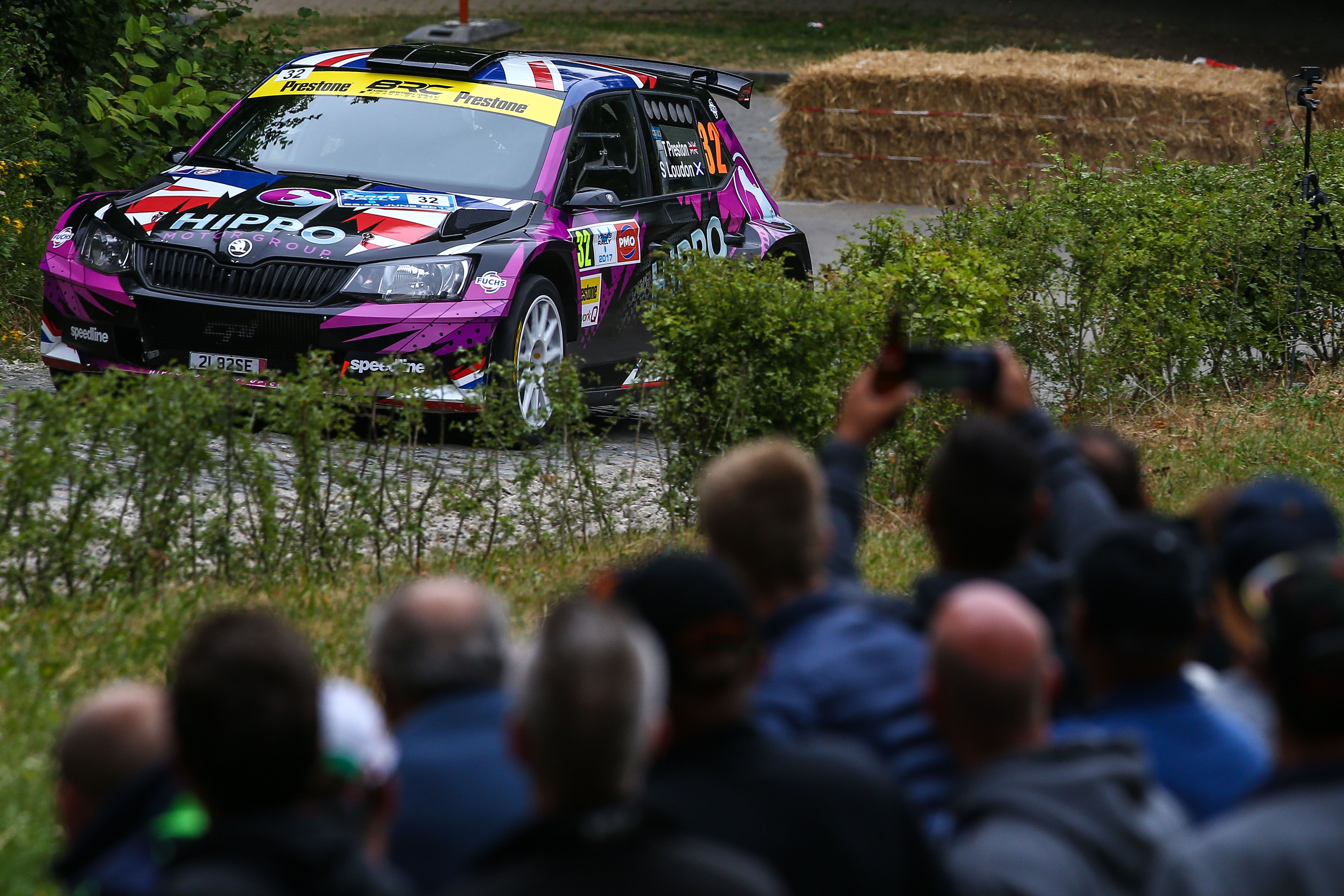 Tom Preston / Stuart Loudon Skoda Fabia R5