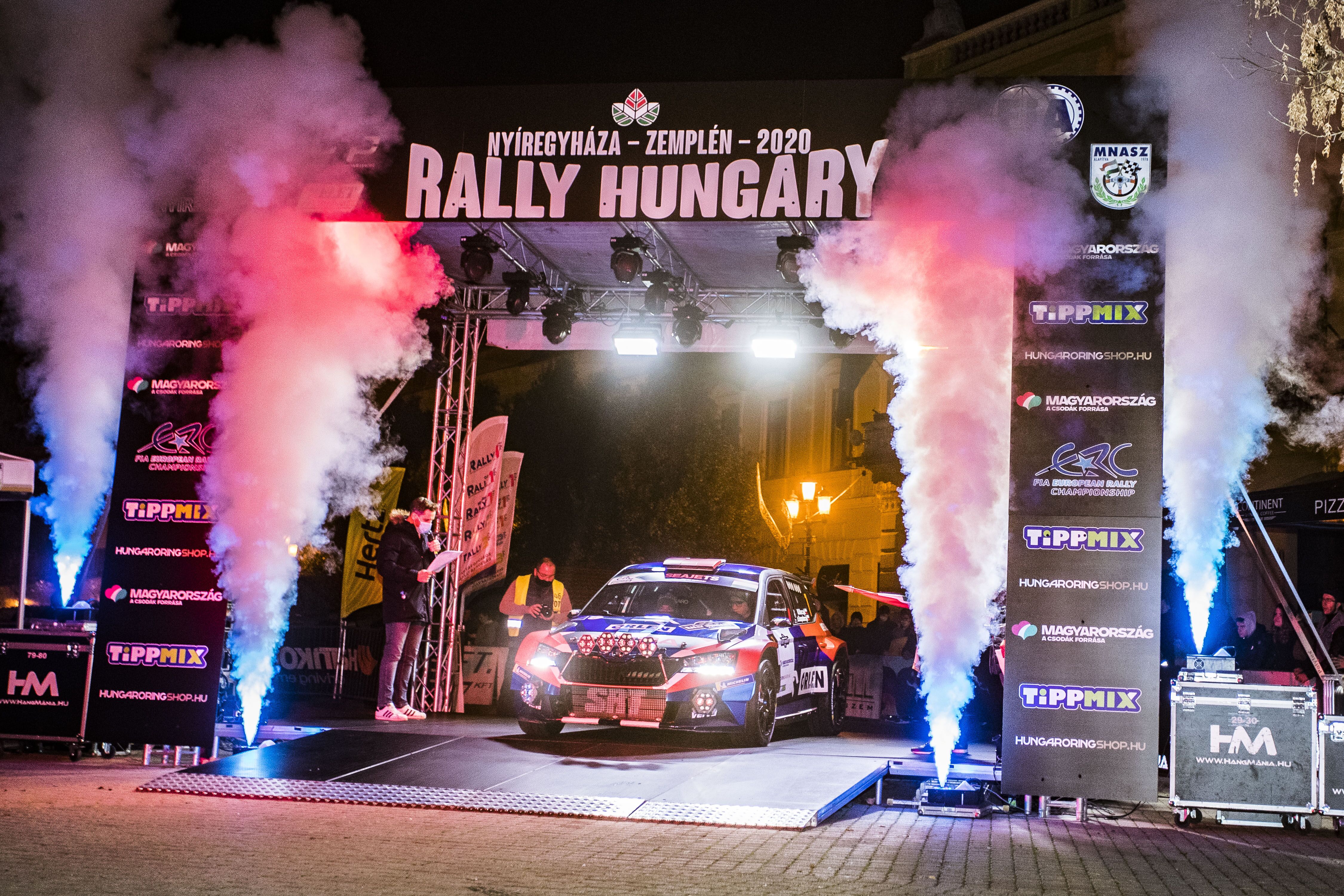 AUTO – ERC – RALLY HUNGARY 2020