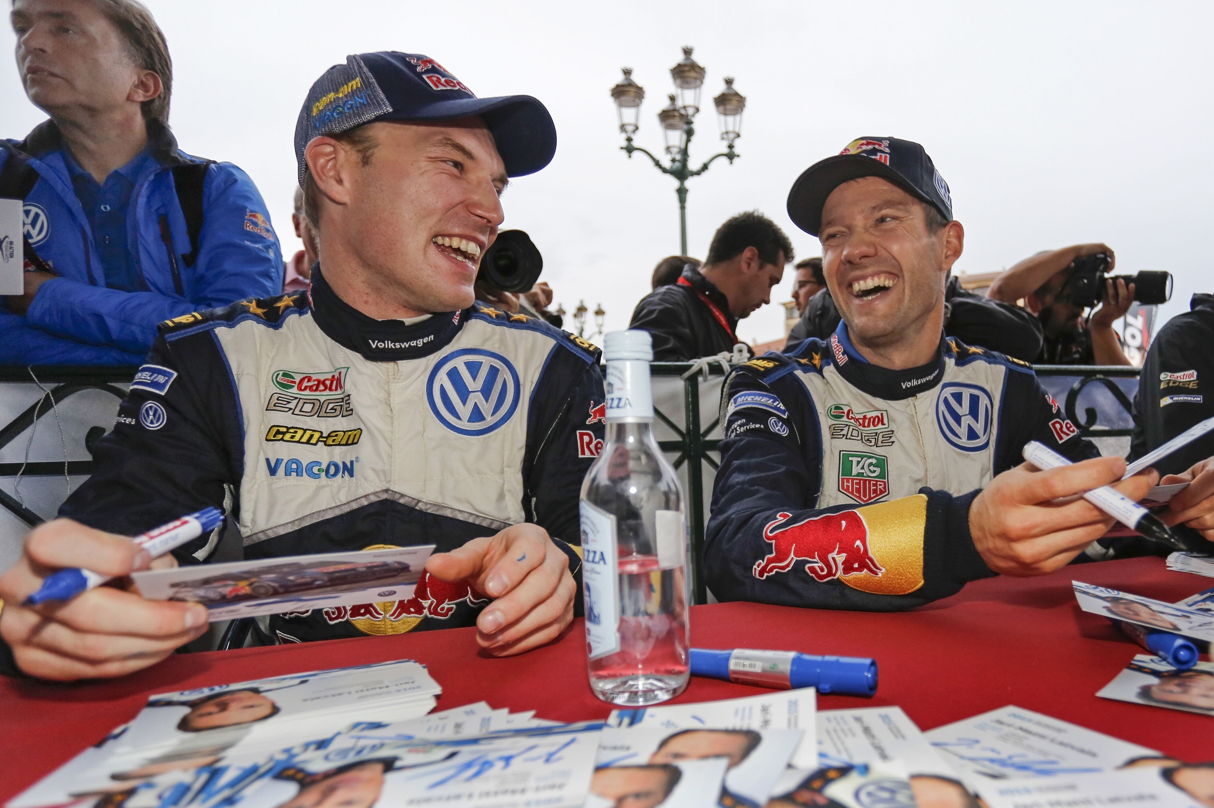 Jari-Matti Latvala Sébastien Ogier VW 2016