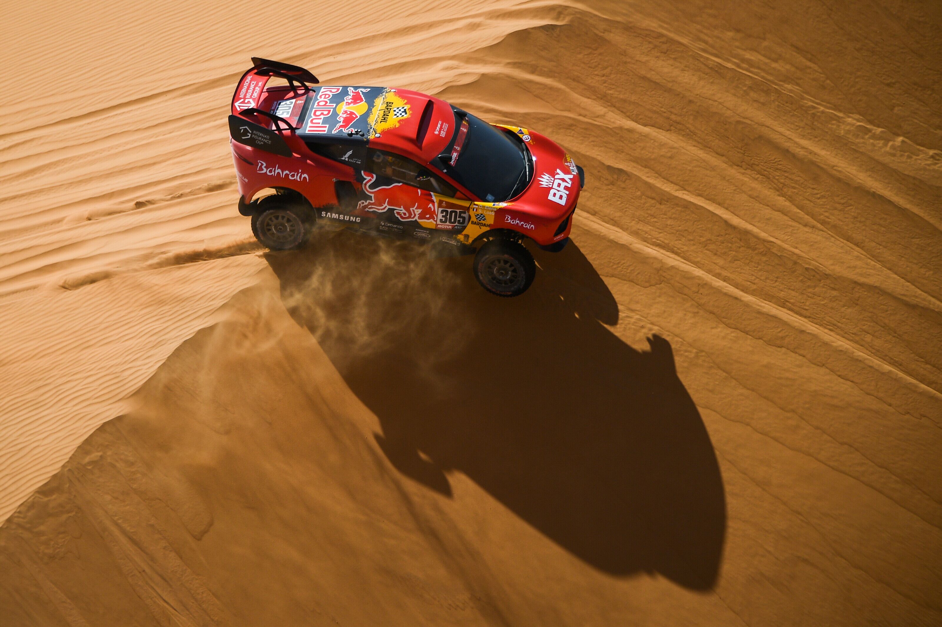 Sebastien Loeb and Daniel Elena