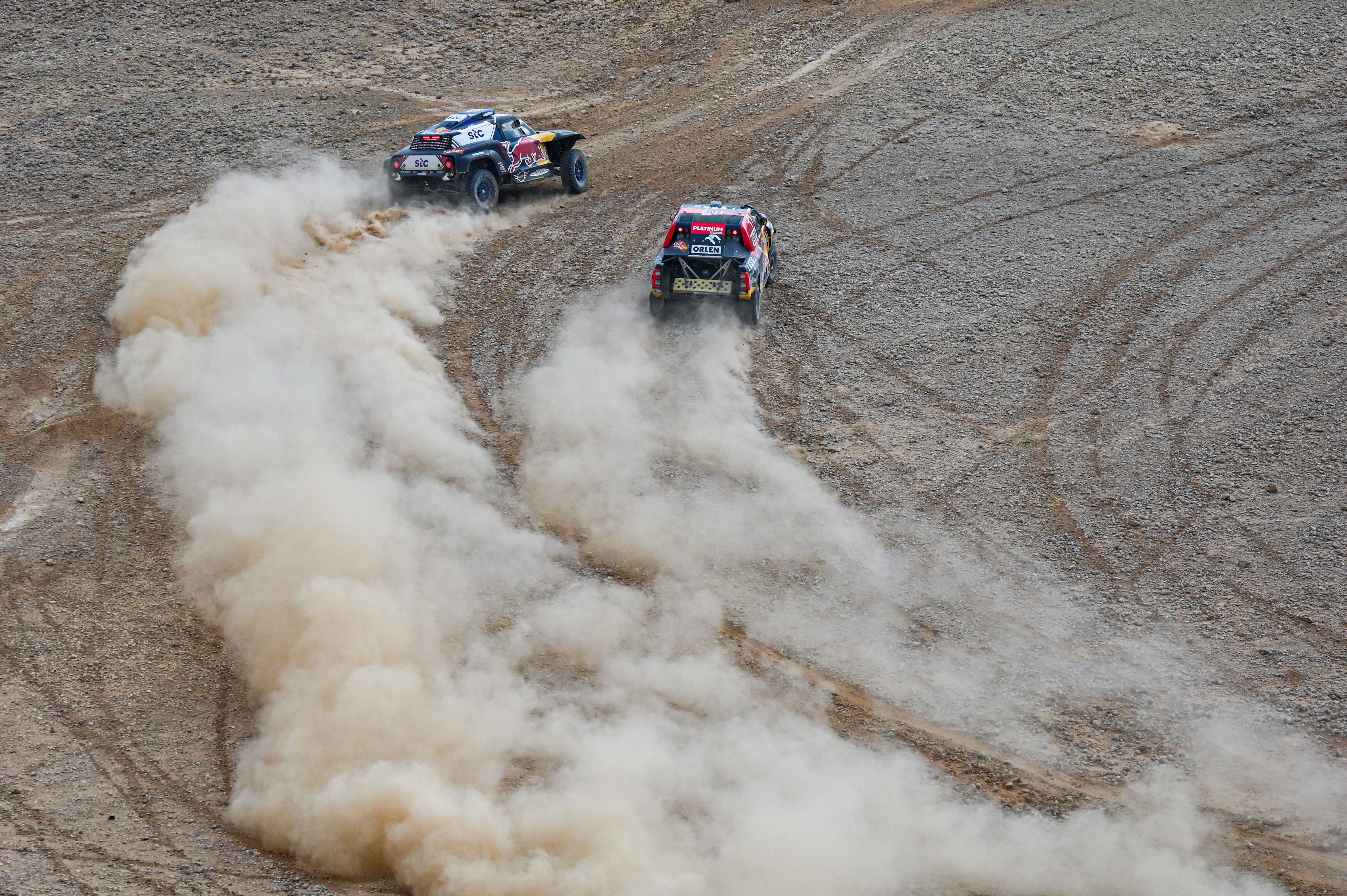Carlos Sainz and Lucas Cruz