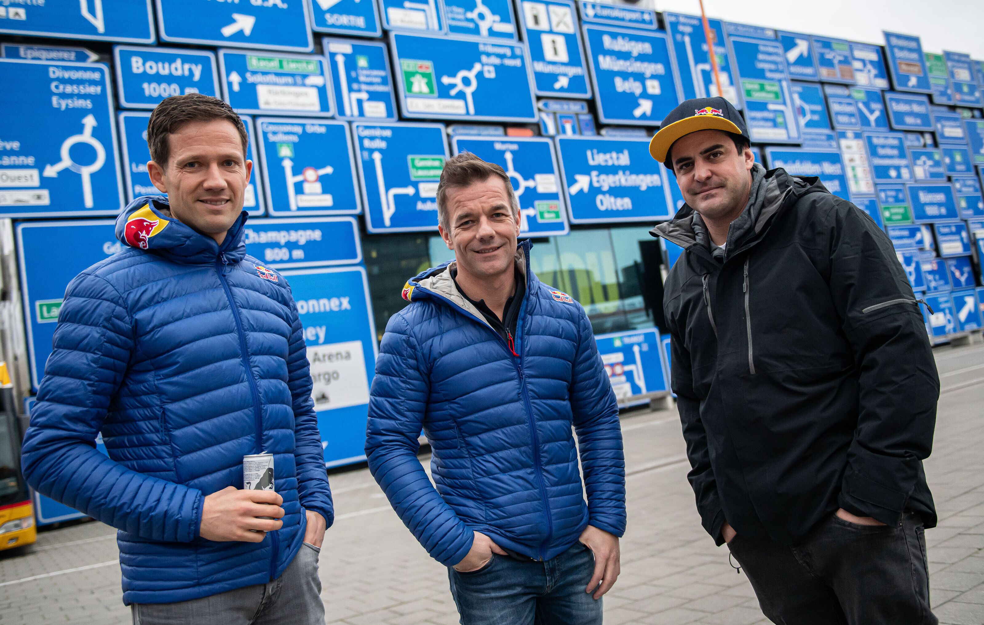 Sebastien Ogier, Sebastien Loeb, Mat Rebeaud