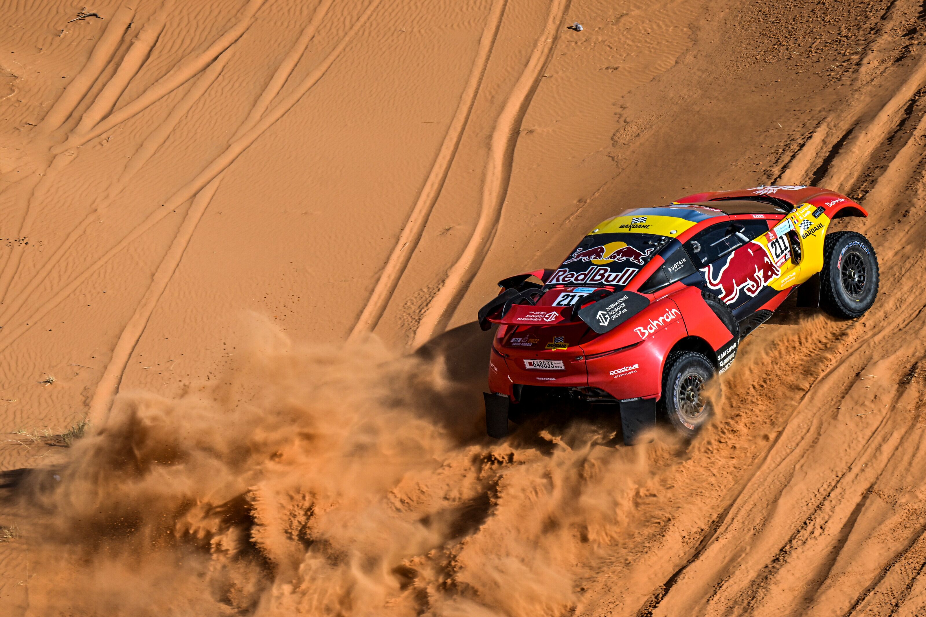 Sébastien Loeb and Fabian Lurquin