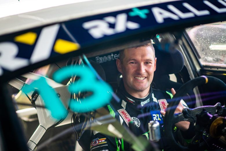 Andreas Bakkerud testing various World RX cars