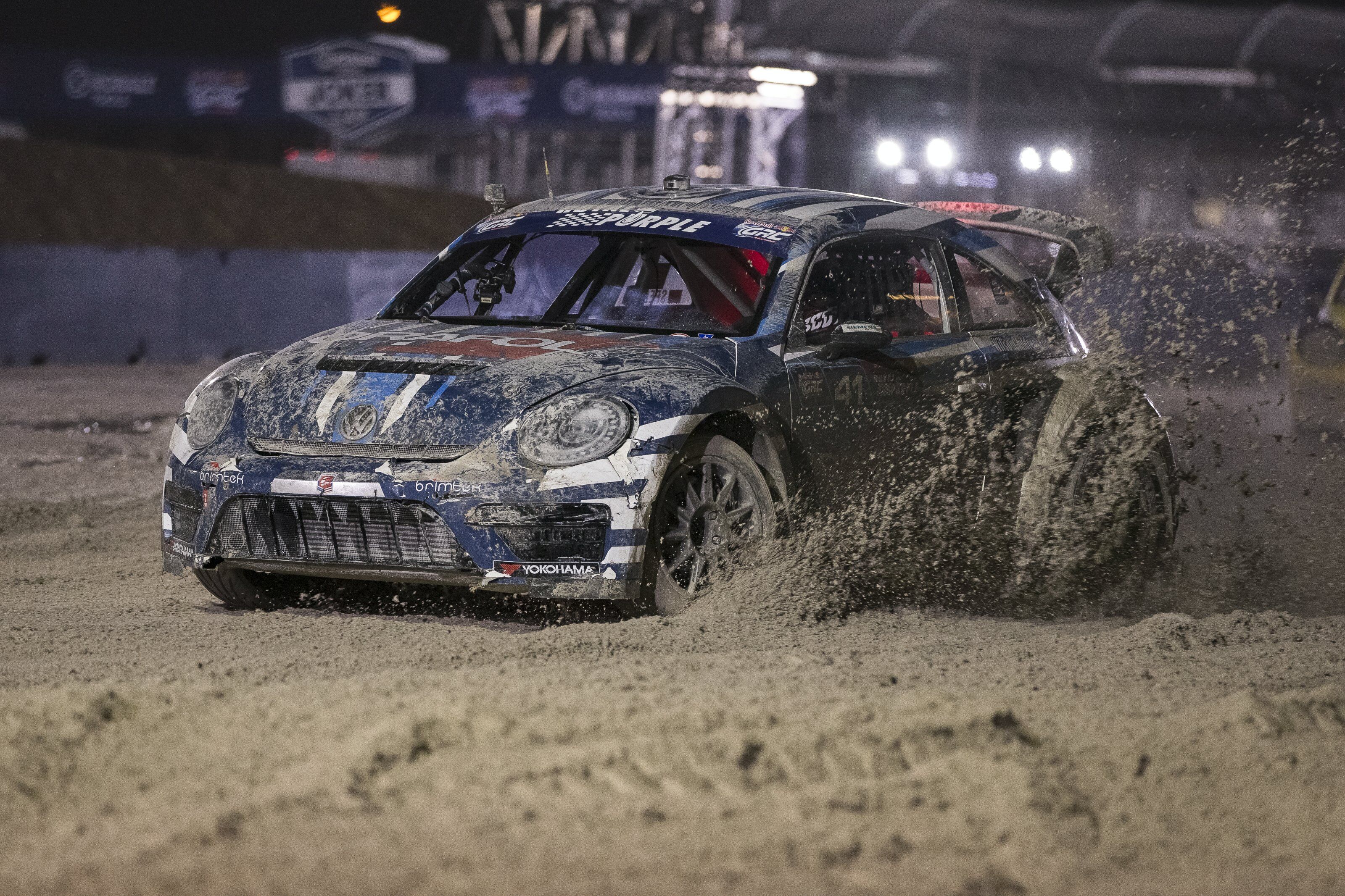 Scott Speed Andretti Autosport Volkswagen Beetle Las Vegas Global Rallycross Championship 2015