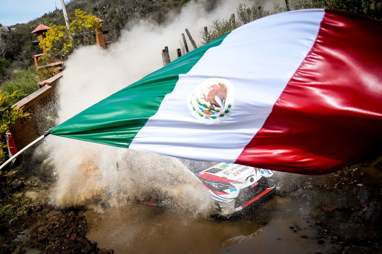 Evans Toyota Mexico WRC