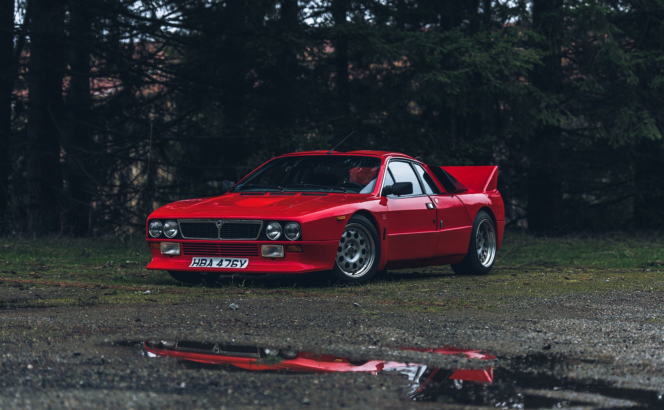 THE RALLY LEGENDS lancia 037クリアボディ THE RALLY LEGENDS